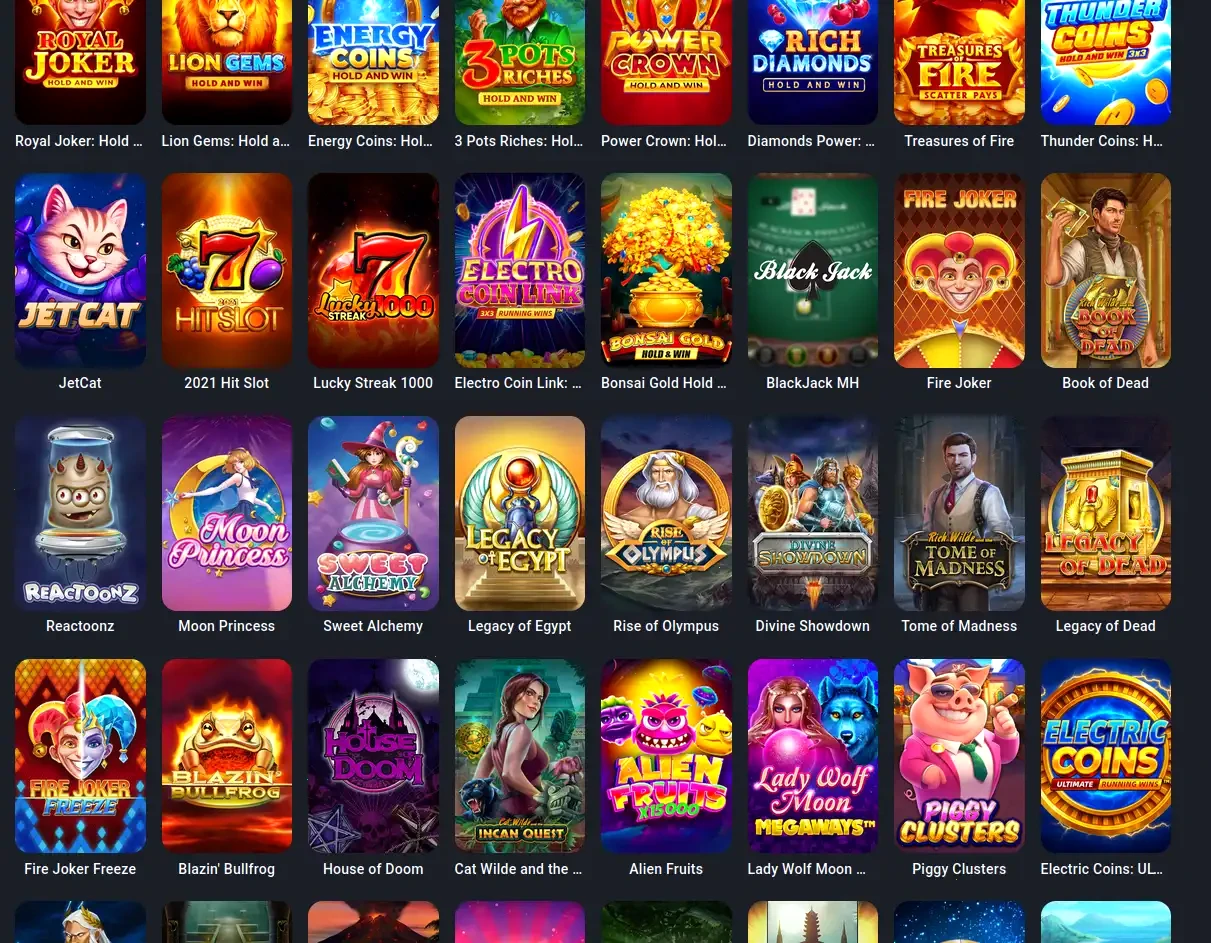 Fridayroll Casino Registrierung und Bonus Übersicht