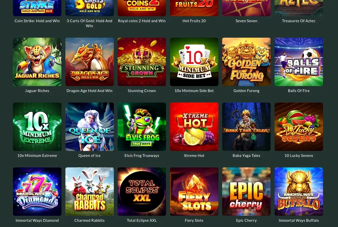 Fridayroll Casino mobile App Ansicht auf dem Smartphone
